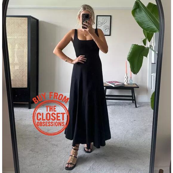 RARE!!! ZARA A-Line Midi Dress NWT - Picture 11 of 16